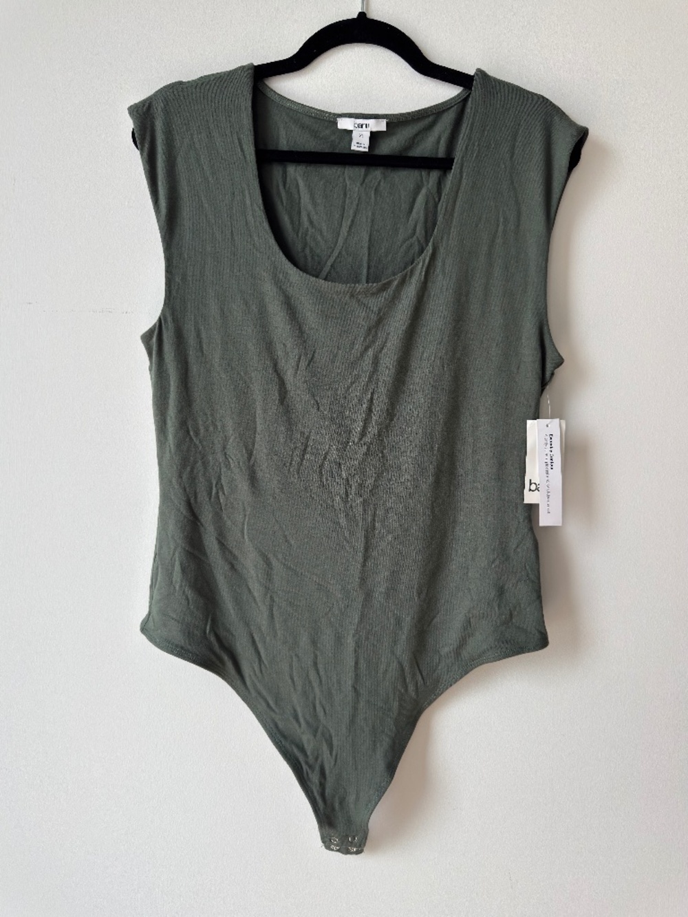 BAR III Olive Green Bodysuit